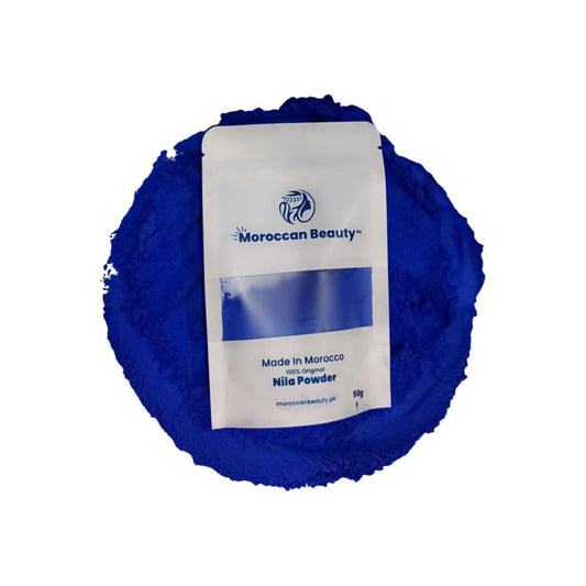 Moroccan Beauty-Hydrating Blue Face Mask Powder - Brightening Mask