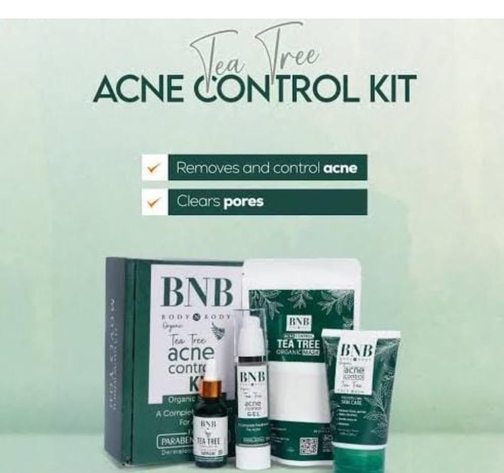 BNB-Tea Tree Acne Control Kit 4 in 1