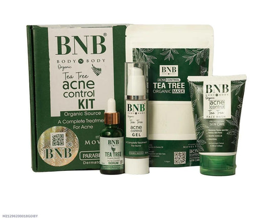 BNB-Tea Tree Acne Control Kit 4 in 1