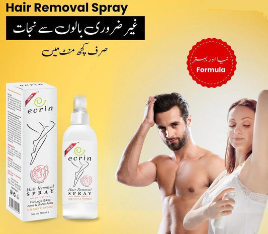 Ecrin-Hair Removal Spray For Men & Women