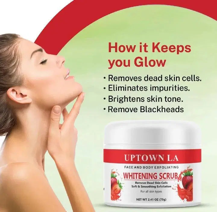 UPTOWN LA-Whitening Face & Body Scrub