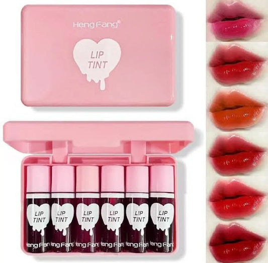 Long Lasting Lip Tint- Pack Of 6