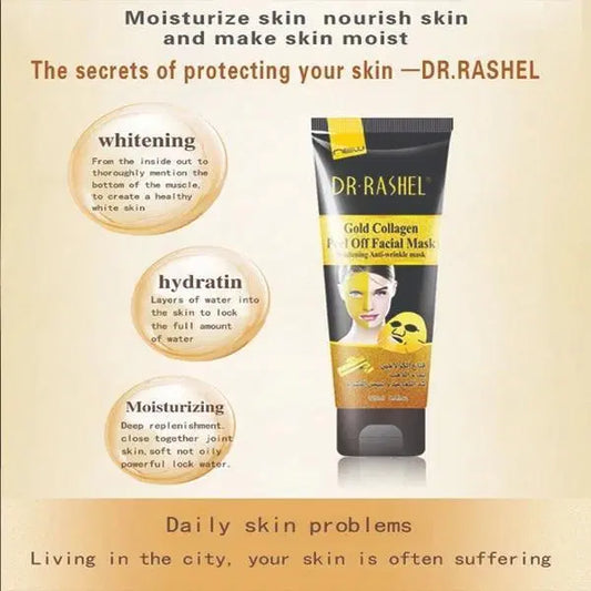 Dr-Rashel-Gold Collagen Peel Off Facial Mask
