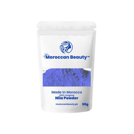 Moroccan Beauty-Hydrating Blue Face Mask Powder - Brightening Mask