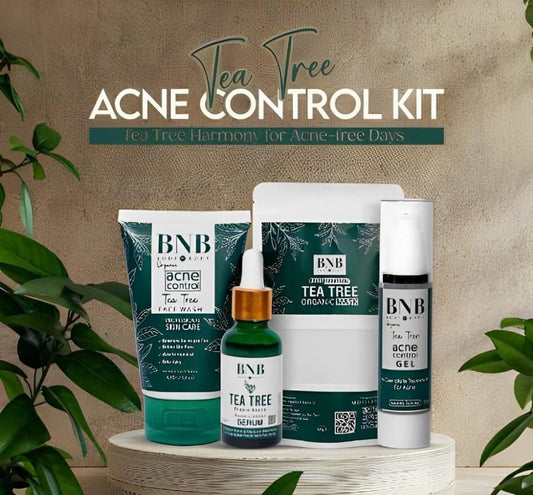 BNB-Tea Tree Acne Control Kit 4 in 1