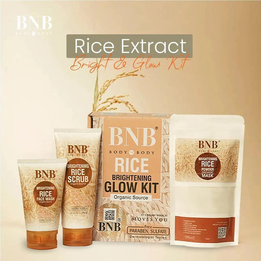 BNB-Rice Brightening Glow Kit