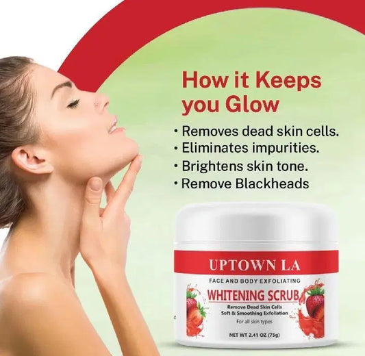 UPTOWN LA-Whitening Face & Body Scrub