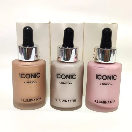 Iconic-High Pigmented Liquid Highlighter-Pack Of 3