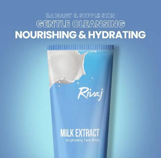 Rivaj-Whitening Face Wash Milk Extract