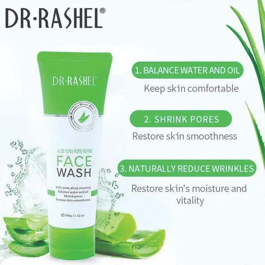 Dr-Rashel-Aloe Vera Pore Refine Face Wash